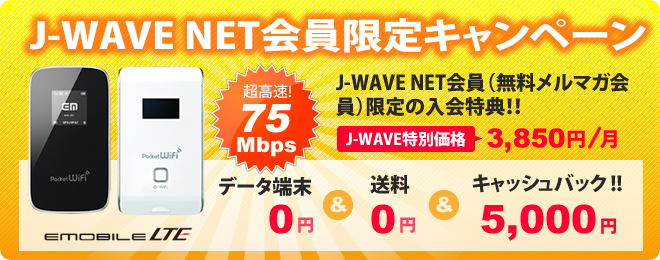 75Mbps 超高速データ通信
