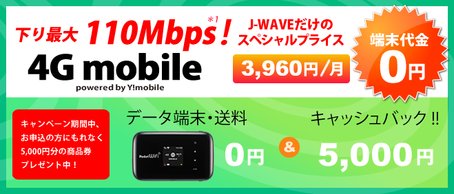 高速データ通信！mobile LTE